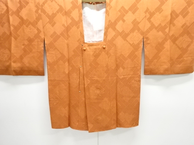 JAPANESE MICHIYUKI COAT / WOVEN CHINESE FLOWER